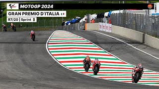 🏍️ MotoGP  LIVE Sprint GP Italia 🇮🇹 [upl. by Nolat]