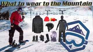 What to Wear Snowboarding COMPLETE GUIDE [upl. by Balliett]