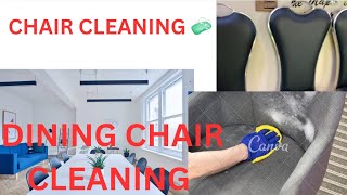 HOW TO CLEAN DINING ChAIR  CHAIR CLEANING 🧼  EASY WAY [upl. by Scevor586]