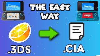 Convert 3DS Files to CIA Without Xorpads Updated Guide 2024 [upl. by Irtemed]