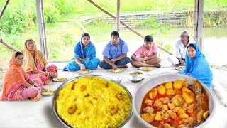 আজ বাসন্তী পোলাও আর চিকেন কষা রান্না করলাম আর সবাই জমিয়ে খাওয়া দাওয়া করলাম  basanti polao [upl. by Pulsifer]