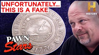 Pawn Stars TOP 5 FAKE quotHOLY GRAILSquot CANT FOOL THE PAWN STARS [upl. by Tertia]