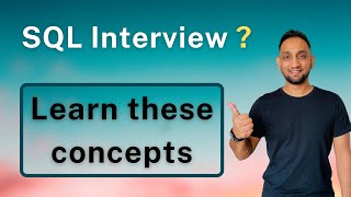 Top 25 SQL Interview Questions and AnswersThe BEST SQL Interview Questions [upl. by Zacek592]