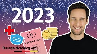 Was ändert sich 2023 Neues Jahr neues Verkehrsrecht🎉 [upl. by Enilecram]