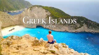 Top 10 Greek Islands To Visit  Greece Travel Guide [upl. by Harrat]