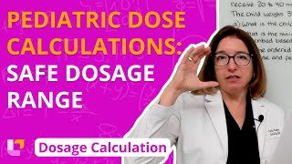 Safe Dosage Range Pediatric Dose Calculations for Nursing Students  LevelUpRN [upl. by Eaton109]