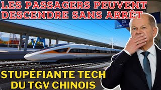 SURPRISE  Chine Réussit à Développer un TGV sans Arrêt les Passagers Peuvent Descendre sans Arrêt [upl. by Yar687]