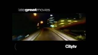 Citytv Late Great Movies Intro 2003 [upl. by Enaillil164]