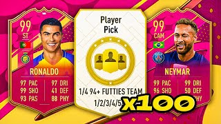 100x 94 FUTTIES PLAYER PICKS 🤯 FIFA 23 Ultimate Team [upl. by Reider]