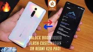 Complete Flashing Guide For Redmi K20 Pro Flash Recovery  Unlock Bootloader  CustomRoms [upl. by Cullan552]