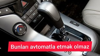 Avtomat suretler qutusu bu halda dagilir  bunları avtomatla etmək olmaz  avtomat qutunu qorumaq [upl. by Euphemie]