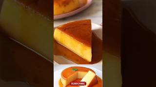 Eggless Caramel Custard puding youtubeshorts food foodie foodlover sweet viralvideo eating [upl. by Clapper]