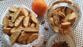 Biscotti buoni e facili da fare deliziosi CANTUCCI alle mandorle [upl. by Einatirb214]