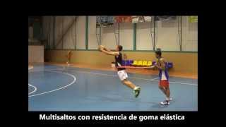 Entrenamiento de Fuerza Explosiva en Baloncesto [upl. by Aiuqenehs]