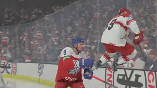 NHL 24 The Biggest Hit I’ve Ever Seen [upl. by Crosse988]