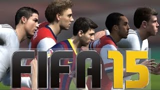 FIFA 15 Speed test  Fastest players in FIFA Runing Sprint [upl. by Hilly945]