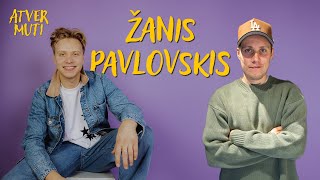 ŽANIS PAVLOVSKIS  Par Olām panikas lēkmēm bērnības sapņiem būšanu tēvam un maskām  ATVER MUTI [upl. by Genvieve]