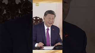 Xi Peruvian president Boluarte attend opening ceremony of Chancay Port via video [upl. by Haynor]