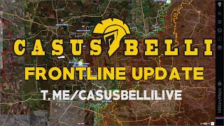 Casus Belli FRONTLINE UPDATE 24  Aktuálne na fronte UKRAJINA 21102024 [upl. by Iggep]