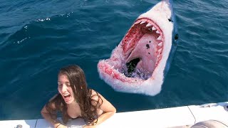 12 Shocking Shark Attacks Caught On Camera [upl. by Notnroht]