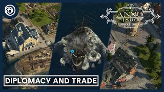 Anno 1800 Console  Tutorials Diplomacy and Trade [upl. by Assylem]