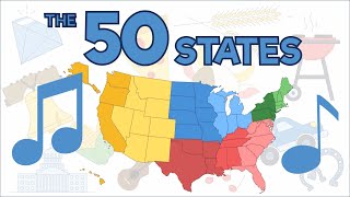 50 States and Capitals Song [upl. by Amari857]