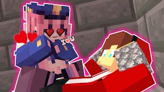 RecapJJ Prison Love Curse  Minecraft Parody Animation Mikey and JJ [upl. by Neneek]