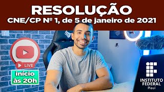 🔴 RESOLUÇÃO CNECP Nº 1 DE 5 DE JANEIRO DE 2021 [upl. by Drol353]