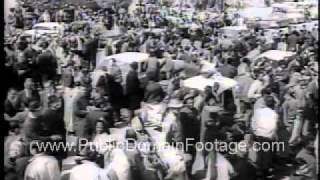 Selma Alabama Story Civil Rights Newsreel wwwPublicDomainFootagecom [upl. by Eddi]