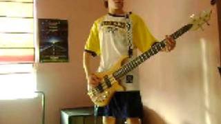 tool lateralus bass cover on new traben [upl. by Schatz]