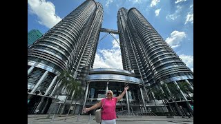 PampO World Cruise 2024 Port Kelang Malaysia Kuala Lumpur On Foot amp Monorail A PampO Excursion Review [upl. by Odlanir725]