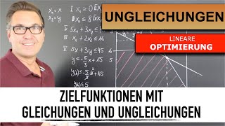 Lineare Optimierung  grafische Lösung eines Ungleichungssystems  Nichtnegativitätsbedingungen [upl. by Anny]