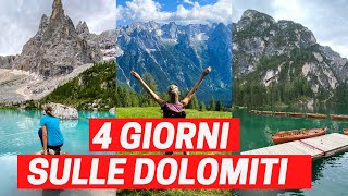 DOLOMITI COSA VEDERE IN 4 GIORNI AD AURONZO DI CADORE  Un tour tra Veneto e Alto Adige [upl. by Cornela775]