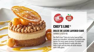 Spring 24 Scoop CHEF’S LINE® Dulce De Leche Layered Cake [upl. by Keary]