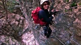 Ferrata Val del Ri Mezzolombardo [upl. by Noitsirhc]