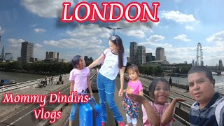 BIMBO amp SHANAYA travelling to LONDON without Mommy SHAMA  Holidays with Mommy Dindins Vlog Family [upl. by Nitas]