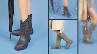 Unisa Autumn Winter 2023  Rubber Boots [upl. by Hittel]