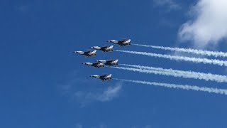 Toby’s Travels  Ep 11 United States Air Force Thunderbirds in Traverse City Michigan 712017 [upl. by Dayir446]