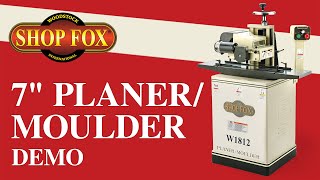 Shop Fox 7quot PlanerMoulder  W1812 [upl. by Assilem14]