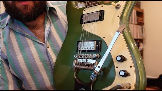 1964 Epiphone Crestwood  PACIFIC BLUE  Review [upl. by Gypsie]