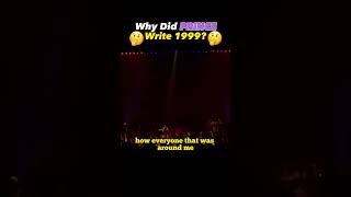 WHY Did prince Write 1999 🎶 shorts [upl. by Yroggerg]