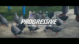 Progressive amp DirecTV  Pigeon Commercials 2024 [upl. by Anitnelav]