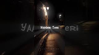 Baatein Teri yaadein Teri 🖤🥀 Full screen whatsapp status ❤️ 🙃👍 [upl. by Dranyam556]