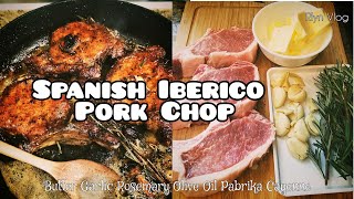 Spanish Iberico Pork Chop Recipe  Most expensive pork product in the world [upl. by Korrie]