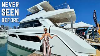 Multihull of the year Winner 2024 ILIAD 53F Power Catamaran Yacht Tour [upl. by Reina]