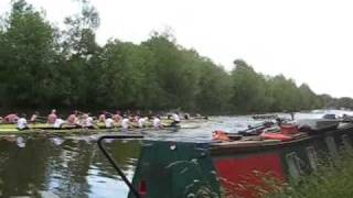 Summer Eights 2009 Thursday Div 1 Crash [upl. by Eidak]