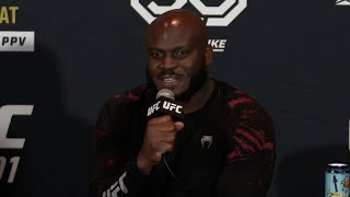 Derrick Lewis PostFight Press Conference  UFC 291 [upl. by Aihsele773]