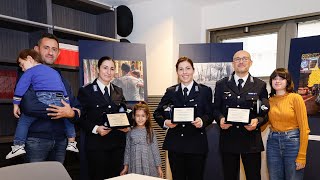 Premiazione del concorso fotografico quotMassimo Masone vittima del doverequot [upl. by Aklog]