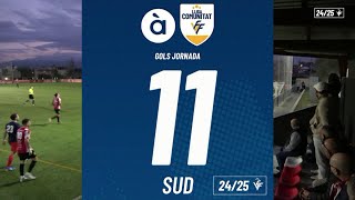 Resum Gols Lliga Ã€ Punt Comunitat Sud Jornada 11 [upl. by Nellak]