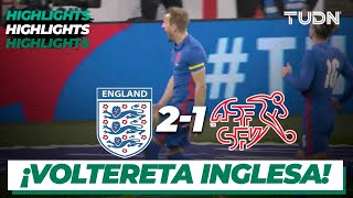 HIGHLIGHTS  Inglaterra 21 Suiza  UEFA International Friends  TUDN [upl. by Haliek]